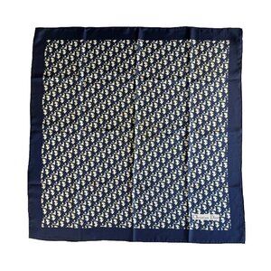 Vintage Christian Dior Trotter Silk Scarf – 32" x 30"